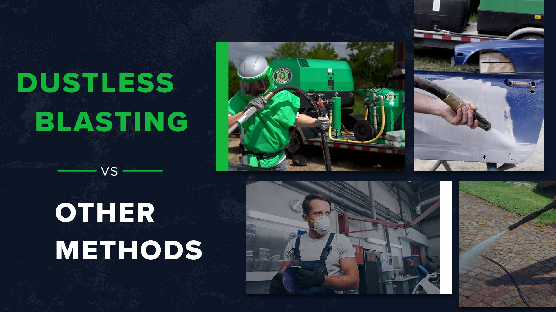 Dustless Sand Blasters vs Traditional Methods